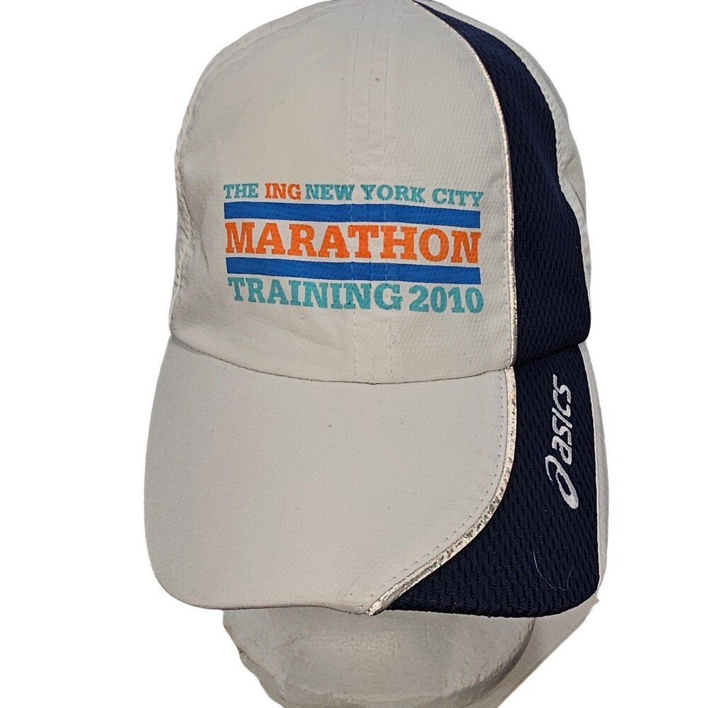 Asics Training 2010 New York City Marathon White Adjustable Hat